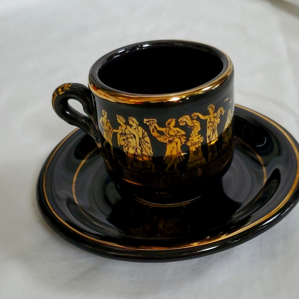 Vintage Greek 24k stakia